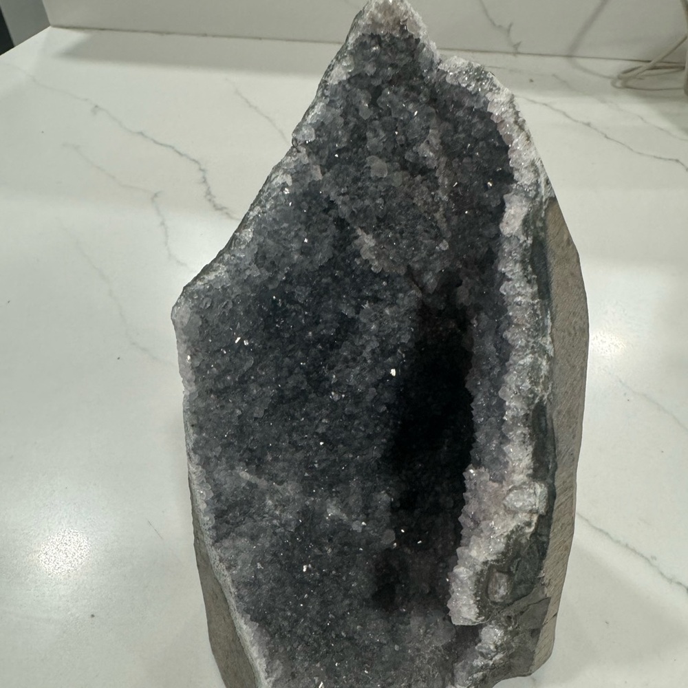 Sparkling Geode Crystal Decor